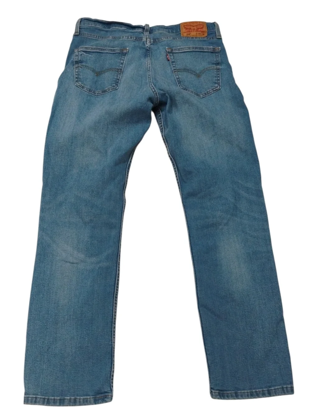 Levi's 514 Classic Mens Blue Straight-Leg Jeans SZ 34